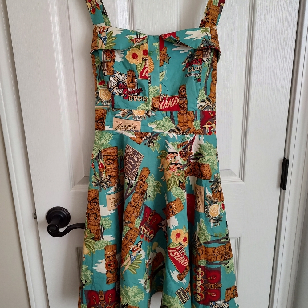 Hawaiian Print Sundress